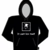 Bewild It Can't Lick Itself Hoodie Cool Funny & Offensive