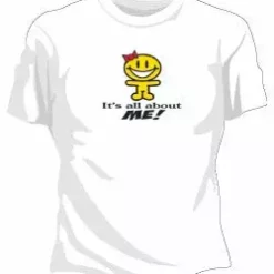 Bewild It's All About Me Girls T-Shirt Cool Funny & Offensive