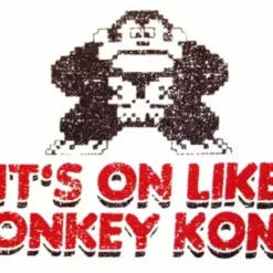 Bewild Comic Con & Gaming Clothing, Video Game It's On Like Donkey Kong T-Shirt :: Vintage Gamer Tee 11 Bewild Comic Con & Gaming Clothing, Video Game It's On Like Donkey Kong T-Shirt :: Vintage Gamer Tee