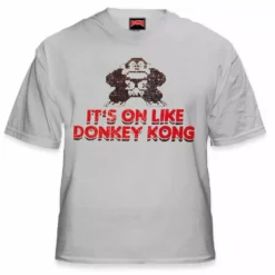 Bewild Comic Con & Gaming Clothing, Video Game It's On Like Donkey Kong T-Shirt :: Vintage Gamer Tee 15 Bewild Comic Con & Gaming Clothing, Video Game It's On Like Donkey Kong T-Shirt :: Vintage Gamer Tee