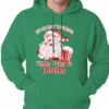 Bewild Holiday Prints It's The Most Wonderful Time For A Beer Funny Christmas Adult Hoodie