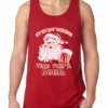 Bewild It's The Most Wonderful Time For A Beer Funny Christmas Tank Top Holiday Prints