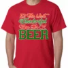 Bewild It's The Most Wonderful Time For A Beer Mens T-shirt 2 Bewild It's The Most Wonderful Time For A Beer Mens T-shirt