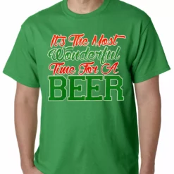 Bewild It's The Most Wonderful Time For A Beer Mens T-shirt