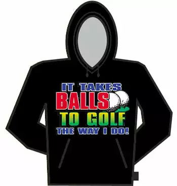 Bewild It Takes Balls To Golf Hoodie 3 Bewild It Takes Balls To Golf Hoodie