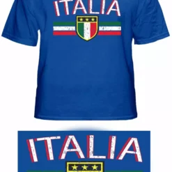 Bewild Italia Vintage Shield International Mens T-Shirt