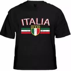 Bewild Italia Vintage Shield International Mens T-Shirt