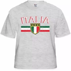 Bewild Italia Vintage Shield International Mens T-Shirt