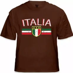 Bewild Italia Vintage Shield International Mens T-Shirt