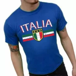 Bewild Italia Vintage Shield International Mens T-Shirt