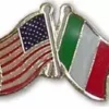 Bewild Italian American Lapel Pin Lapel Pins