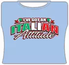 Bewild Nationality & Ethnic Italian Attitude Girls T-Shirt 6 Bewild Nationality & Ethnic Italian Attitude Girls T-Shirt