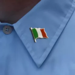 Bewild Italian Flag Lapel Pin