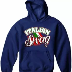 Bewild Italian Swag Adult Hoodie Nationality & Ethnic