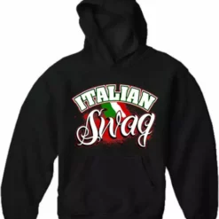 Bewild Italian Swag Adult Hoodie Nationality & Ethnic