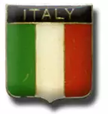 Bewild Lapel Pins Italy Flag Lapel Pin