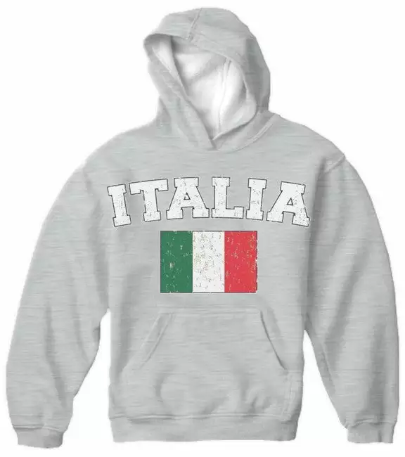 Bewild Italy "Italia" Vintage Flag International Hoodie Nationality & Ethnic 3 Bewild Italy "Italia" Vintage Flag International Hoodie Nationality & Ethnic