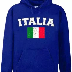 Bewild Italy "Italia" Vintage Flag International Hoodie Nationality & Ethnic 15 Bewild Italy
