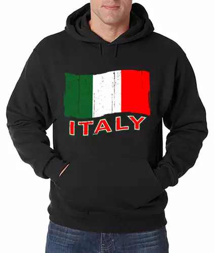 Bewild Italy Vintage Flag Adult Hoodie 5 Bewild Italy Vintage Flag Adult Hoodie