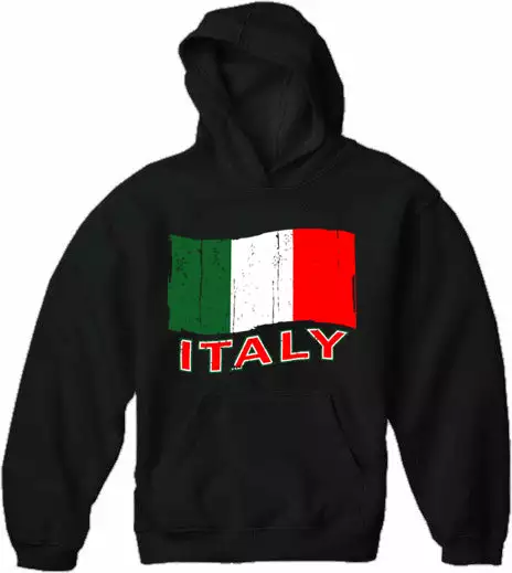 Bewild Italy Vintage Flag Adult Hoodie 4 Bewild Italy Vintage Flag Adult Hoodie