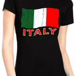 Bewild Italy Vintage Flag Girl's T-Shirt