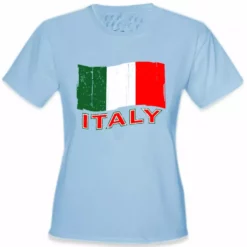 Bewild Italy Vintage Flag Girl's T-Shirt