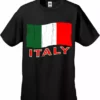Bewild Nationality & Ethnic Italy Vintage Flag Men's T-Shirt 1 Bewild Nationality & Ethnic Italy Vintage Flag Men's T-Shirt