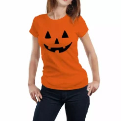 Bewild Halloween Prints Jack O' Lantern Girl's T-Shirt