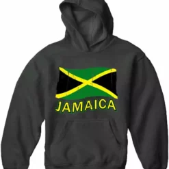Bewild Nationality & Ethnic Jamaica Vintage Flag Adult Hoodie 15 Bewild Nationality & Ethnic Jamaica Vintage Flag Adult Hoodie
