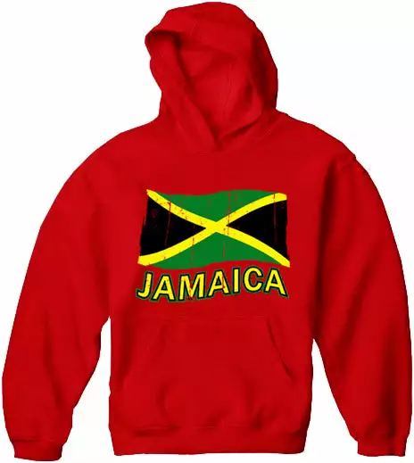 Bewild Nationality & Ethnic Jamaica Vintage Flag Adult Hoodie 10 Bewild Nationality & Ethnic Jamaica Vintage Flag Adult Hoodie