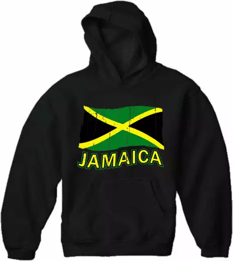Bewild Nationality & Ethnic Jamaica Vintage Flag Adult Hoodie 4 Bewild Nationality & Ethnic Jamaica Vintage Flag Adult Hoodie