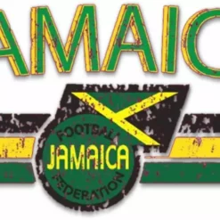 Bewild Nationality & Ethnic Jamaica Vintage Shield International Girls T-Shirt