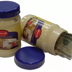 Bewild Diversion Safes, Trays & Containers Jar Of Mayonnaise Diversion Can Safe