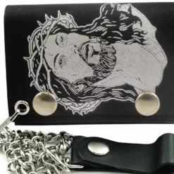 Bewild Wallets & Chains Jesus Christ Genuine Leather Chain Wallet 10 Bewild Wallets & Chains Jesus Christ Genuine Leather Chain Wallet