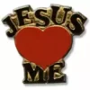 Bewild Lapel Pins Jesus Loves Me Lapel Pin
