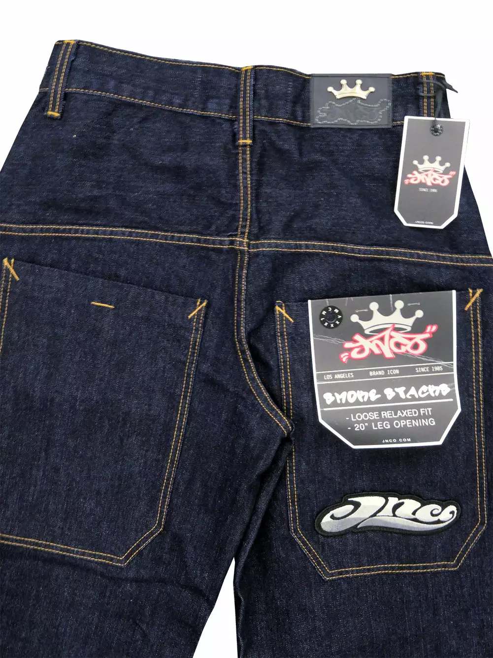 Bewild JNCO Jeans - JNCO Smoke Stacks Jeans (Rinse Wash) 7 Bewild JNCO Jeans - JNCO Smoke Stacks Jeans (Rinse Wash)