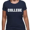 Bewild Famous Quotes And Sayings John Belushi Animal House "College" Girl's T-Shirt