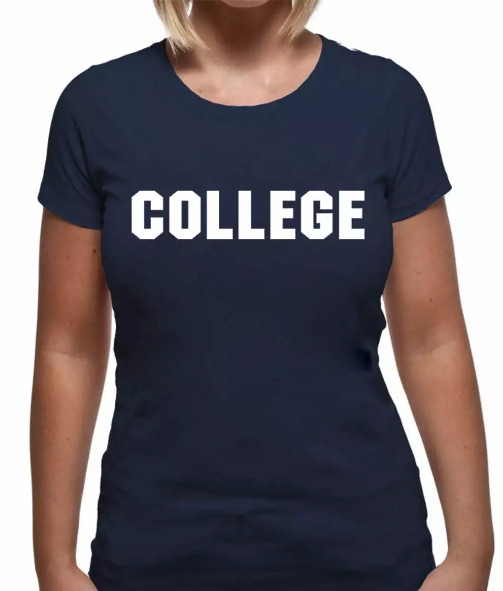 Bewild Famous Quotes And Sayings John Belushi Animal House "College" Girl's T-Shirt 3 Bewild Famous Quotes And Sayings John Belushi Animal House "College" Girl's T-Shirt