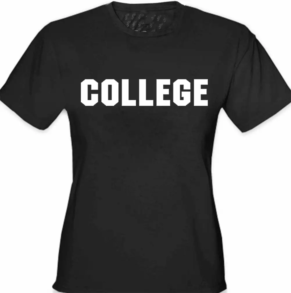 Bewild Famous Quotes And Sayings John Belushi Animal House "College" Girl's T-Shirt 6 Bewild Famous Quotes And Sayings John Belushi Animal House "College" Girl's T-Shirt