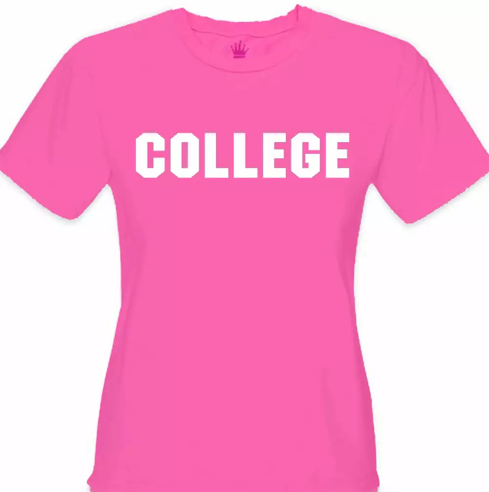 Bewild Famous Quotes And Sayings John Belushi Animal House "College" Girl's T-Shirt 7 Bewild Famous Quotes And Sayings John Belushi Animal House "College" Girl's T-Shirt