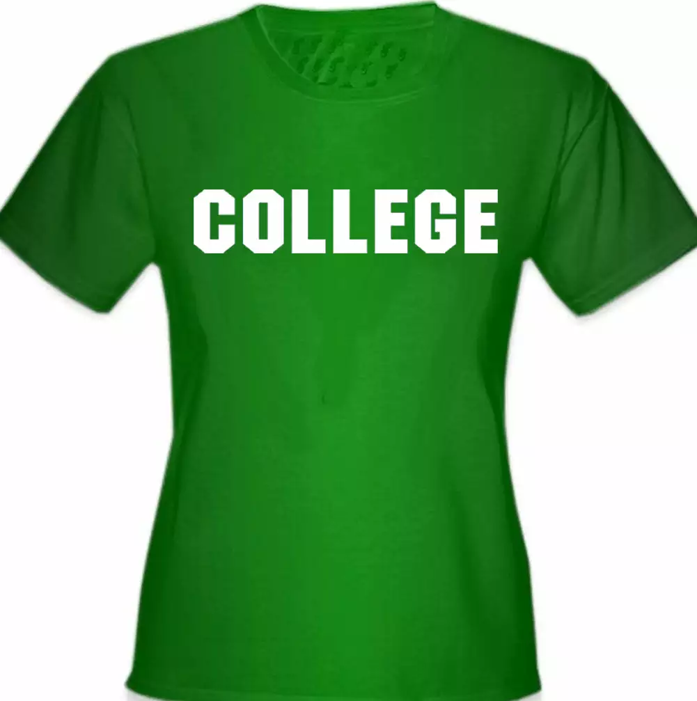 Bewild Famous Quotes And Sayings John Belushi Animal House "College" Girl's T-Shirt 8 Bewild Famous Quotes And Sayings John Belushi Animal House "College" Girl's T-Shirt