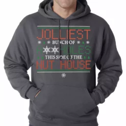 Bewild Jolliest A**holes Adult Hoodie Holiday Prints