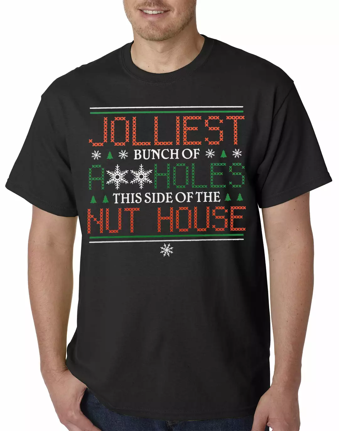 Bewild Jolliest A**holes Mens T-shirt Holiday Prints 4 Bewild Jolliest A**holes Mens T-shirt Holiday Prints