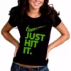 Bewild Just Hit It Girl's T-Shirt 2 Bewild Just Hit It Girl's T-Shirt