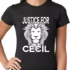 Bewild Justice For Cecil The Lion Ladies T-shirt 2 Bewild Justice For Cecil The Lion Ladies T-shirt