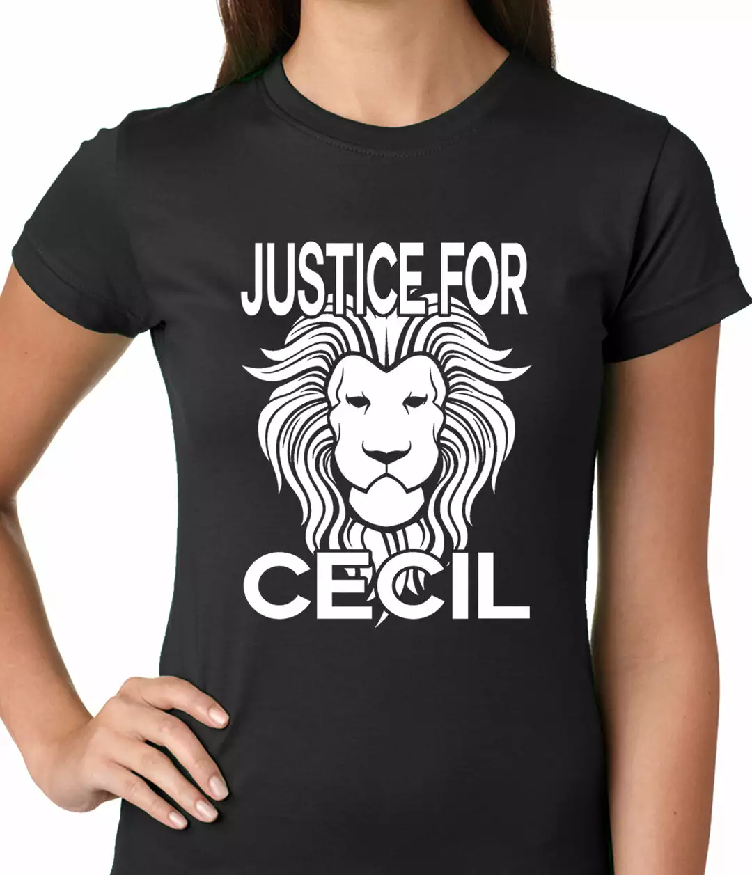 Bewild Justice For Cecil The Lion Ladies T-shirt 3 Bewild Justice For Cecil The Lion Ladies T-shirt