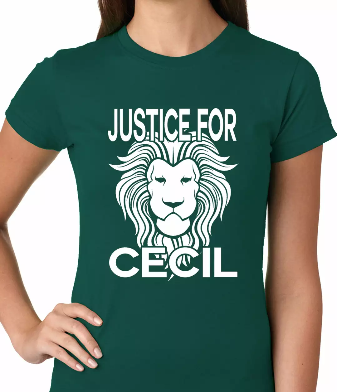 Bewild Justice For Cecil The Lion Ladies T-shirt 5 Bewild Justice For Cecil The Lion Ladies T-shirt