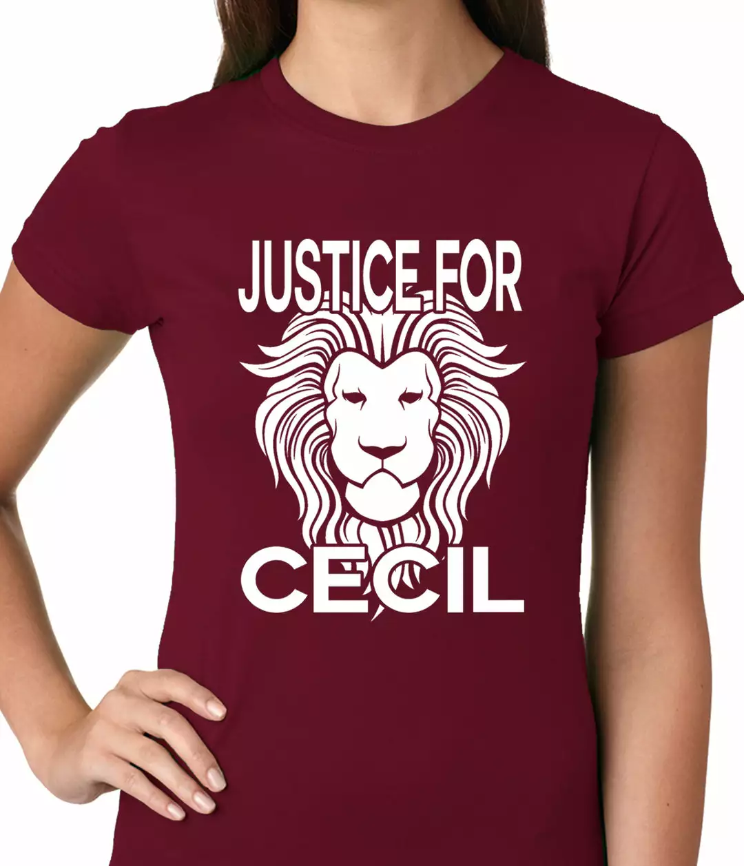 Bewild Justice For Cecil The Lion Ladies T-shirt 8 Bewild Justice For Cecil The Lion Ladies T-shirt