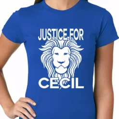 Bewild Justice For Cecil The Lion Ladies T-shirt 19 Bewild Justice For Cecil The Lion Ladies T-shirt