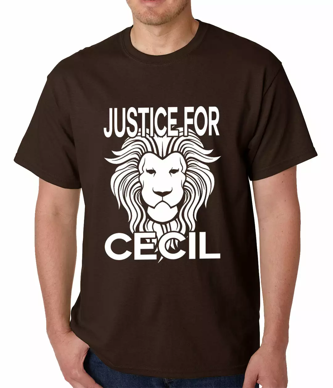 Bewild Say It Loud Justice For Cecil The Lion Mens T-shirt 4 Bewild Say It Loud Justice For Cecil The Lion Mens T-shirt